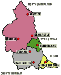 Click on your county to find your local units