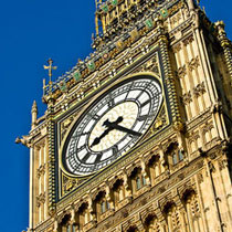 Big Ben in Westminster in central London