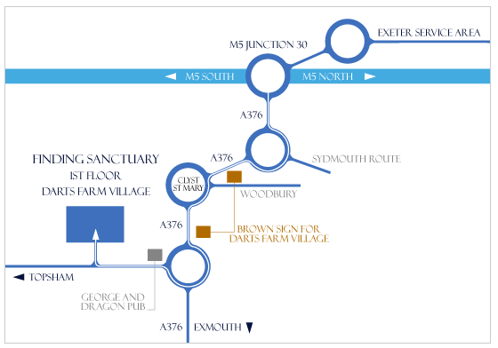 How to reach us: Map