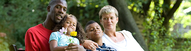 Multi-racial family