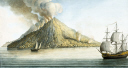 picture number:10306363 Title:The island of Stromboli, Sicily, 1768. picture number:10306363 Title:The island of Stromboli, Sicily, 1768.