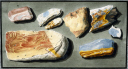 picture number:10306369 Title:Specimens of volcanic material, c 1768. picture number:10306369 Title:Specimens of volcanic material, c 1768.