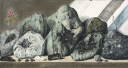picture number:10306380 Title:Stones and crystals from Mount Vesuvius, c 1770. picture number:10306380 Title:Stones and crystals from Mount Vesuvius, c 1770.
