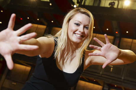 Woman dancing